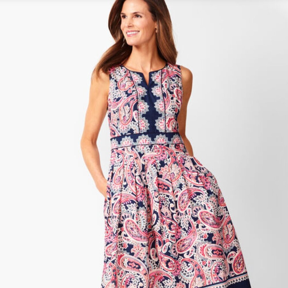 Talbots Talbots Petite Paisley Dress – Size 12P